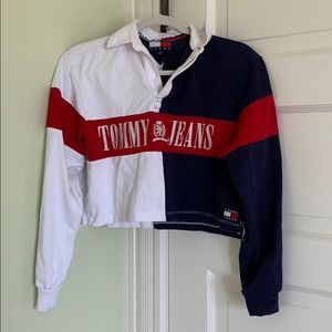 RARE UO Tommy Hilfiger Crop Top